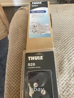 Thule towbar 908 3-bike carrier new with over £100 of extras