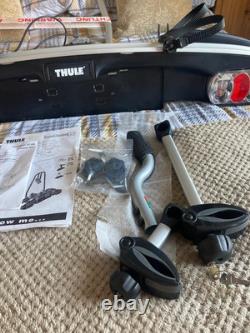 Thule towbar 908 3-bike carrier new with over £100 of extras