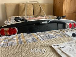 Thule towbar 908 3-bike carrier new with over £100 of extras