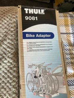 Thule towbar 908 3-bike carrier new with over £100 of extras