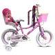 Tiger Charlotte Girls Bike with Dolly Carrier (12 16 Wheel)