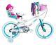 Tiger Daisy Girls Bike With Stabilisers And Dolly Carrier 16 Wheel TG1622