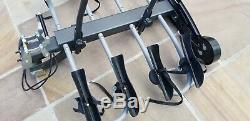 Tilted 4 Bike Bicycle Cycle Towbar Mounted Carrier Rack