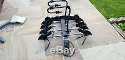 Tilted 4 Bike Bicycle Cycle Towbar Mounted Carrier Rack