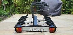 Tilted 4 Bike Bicycle Cycle Towbar Mounted Carrier Rack