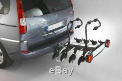 Tilted 4 Bike Bicycle Cycle Towbar Mounted Carrier Rack