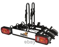 Titan 3 Bike Rack Cycle Carrier on Tow bar BLACK EDITION 13pin (75kg capacity)