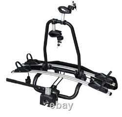 Tow Bar Bike Carrier for 2 Bikes VETURO 2 Tilt Function 13/7 PIN Lockable 30kg
