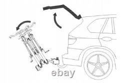 Tow Bar Bike Carrier for 2 Bikes VETURO 2 Tilt Function 13/7 PIN Lockable 30kg