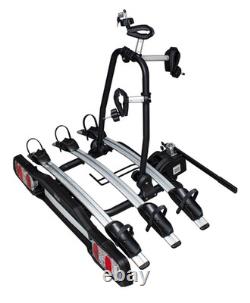 Tow Bar Bike Carrier for 3 Bikes VETURO 3 Tilt Function 13/7 PIN Lockable 45kg