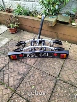 Tow Bar Double Hinged Bike Carrier