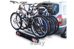 Tow Bar Mounted 4 Bike Rack Cycle Carrier Foxhound 4 Cycle Carrier 60Kg BC3014