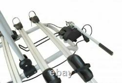 Towball Mounted 4 X Bike Rack M-Way BC3014 FOXHOUND 4 Upto 4 Bike Carrier