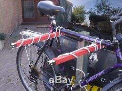 Towball rack 4/5 bike-rack that also works as a luggage carrier