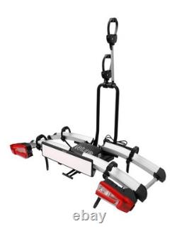 Towbar Bike Carrier Rack 2 E-Bikes 60kg Foldable/Tilt Locking Veturo PRO2