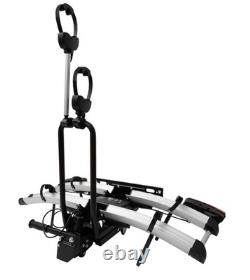 Towbar Bike Carrier Rack 2 E-Bikes 60kg Foldable/Tilt Locking Veturo PRO2 Towbar Bike Carrier Rack 2 E-Bikes 60kg Foldable/Tilt Locking Veturo PRO2