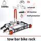 Towbar Mounted Tilting 2 Bike Rack Cycle Carrier Steel Hitch Platform Transport