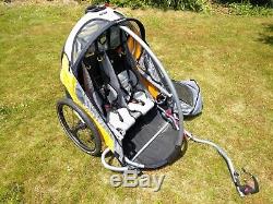 Trek GoBug Bike Bicycle Trailer Child Carrier for 2 children & luggage RRP £349