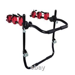Trunk Mount Rack Support 3 Bikes Heavy-Duty Car Rear Bike Carrier