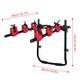 Trunk Mount Rack Support 3 Bikes Heavy-Duty Car Rear Bike Carrier FZAD