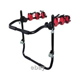 Trunk Mount Rack Support 3 Bikes Heavy-Duty Car Rear Bike Carrier FZAD