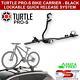 Turtle Pro-s Bike Carrier Lockable Cycle Rack Easy Quick Release System Black