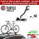 Turtle Pro-s Bike Carrier Lockable Cycle Rack Easy Quick Release System Silver