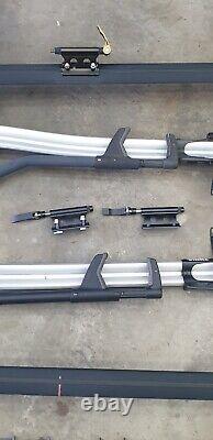 Two Thule ProRide 591 Cycle Carrier and Cross Bars