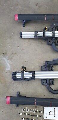 Two Thule ProRide 591 Cycle Carrier and Cross Bars