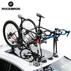 UK RockBros Bike Bicycle Car Roof Rack Carrier Suction Roof-top Quick Roof Rack