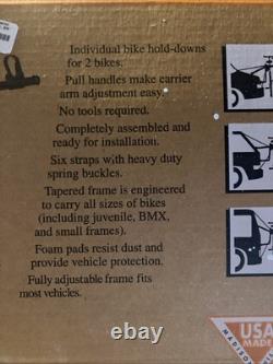 Universal Bike Rack Grabber Guardian 2 Model #1045P Bicycle Carrier Sedan