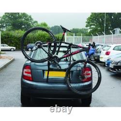 Universal Car 3 Bike Carrier Rack 45kg Holder fits Saloons, Hatchbacks & Estates