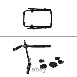 Universal Car 3 Bike Carrier Rack 45kg Holder fits Saloons, Hatchbacks & Estates