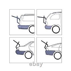 Universal Car 3 Bike Carrier Rack 45kg Holder fits Saloons, Hatchbacks & Estates