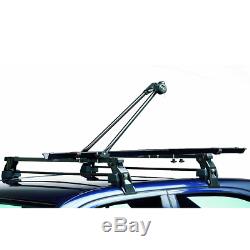 Universal Car Roof Bicycle Bike Carrier Upright Mounted Locking Cycle Rack Store
