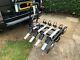 Used 4-bike tilting cycle carrier tow bar mounted Witter ZX404