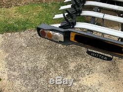 Used 4-bike tilting cycle carrier tow bar mounted Witter ZX404