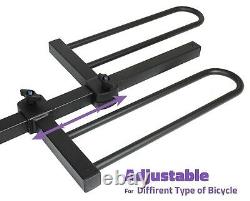 VENZO 2 Bike Bicycle Platform Style 2 Hitch Mount Car Rack Carrier
