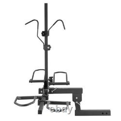 VEVOR 2-Bike Rack Hitch Mount 160lbs Folding Carrier Car Truck SUV 2 Receiver