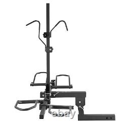 VEVOR 2-Bike Rack Hitch Mount 160lbs Folding Carrier Car Truck SUV 2 Receiver