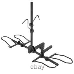 VEVOR 2-Bike Rack Hitch Mount 160lbs Folding Carrier Car Truck SUV 2 Receiver