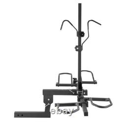 VEVOR 2-Bike Rack Hitch Mount 160lbs Folding Carrier Car Truck SUV 2 Receiver