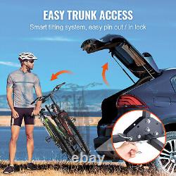 VEVOR 2-Bike Rack Hitch Mount Folding Carrier Car Truck SUV 1.25/2Receiver