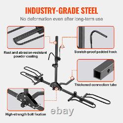 VEVOR 2-Bike Rack Hitch Mount Folding Carrier Car Truck SUV 1.25/2Receiver