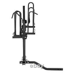 VEVOR 2-Bike Rack Hitch Mount Folding Carrier Car Truck SUV 1.25/2Receiver