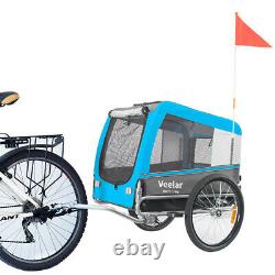 Veelar Large Pet Trailer Folding Bike Dog trailer carrier