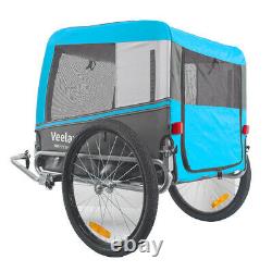 Veelar Large Pet Trailer Folding Bike Dog trailer carrier