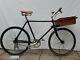 Vintage Butcher's bike Fixed Gear Fixie Unique Black Equal wheel carrier bicycle