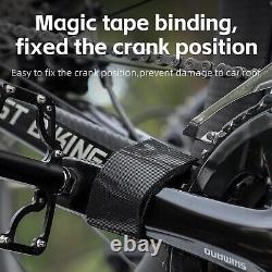 WEST BIKING Bicycle Rooftop Carrier Rack Car Roof Vacuum Suction Cup Bike Rack