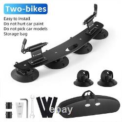 WEST BIKING Bicycle Rooftop Carrier Rack Sucker Upright CarRoof Rack Bike Holder